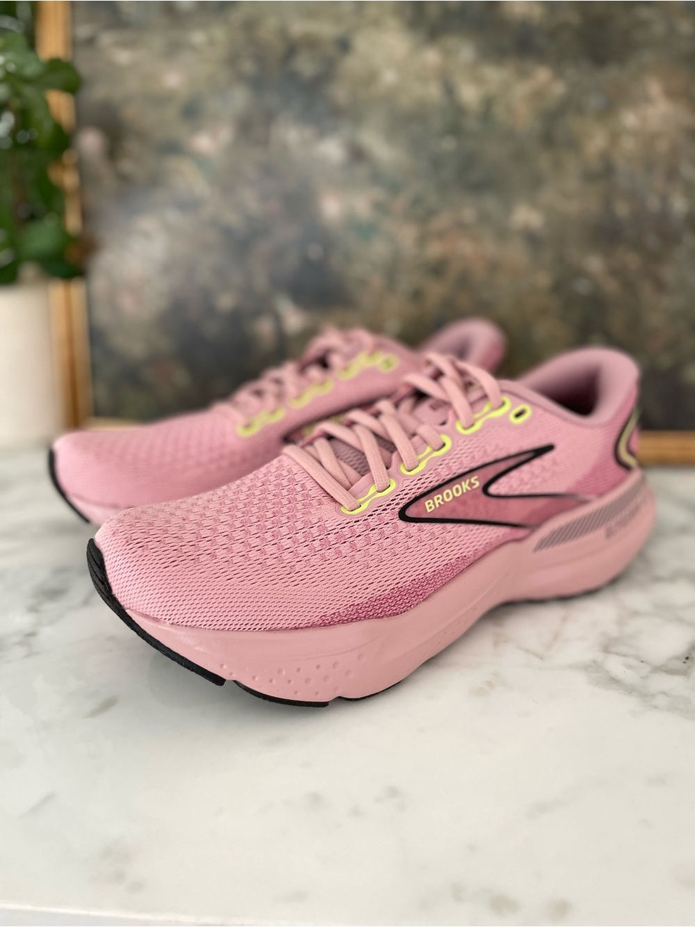 Brooks Glycerin GTS 21 Sneaker Womens 9 Pink Running Shoes
